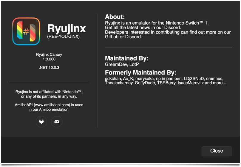 Ryujinx - Nintendo Switch Emulator (link)